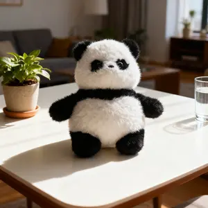 9.4" Panda Stuffed Animals Plush, Cute Plushies for Animal Themed Parties Teacher Student Award, Animal Toys for Baby, Boy, Girls, Great for Nursery, Room Decor, Bed (Panda)