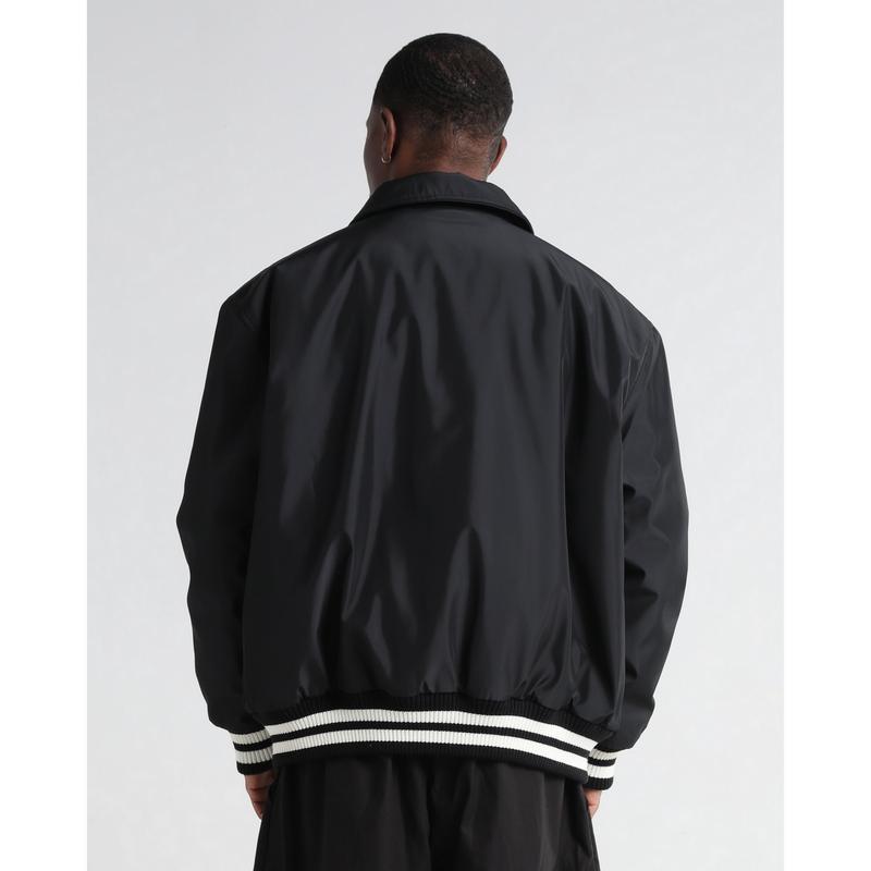 Collared Varsity Bomber Jacket