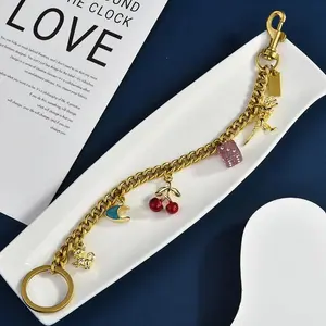 2025 New summer versatile bag accessories, new fashionable women's bag chain, crossbody bag chain