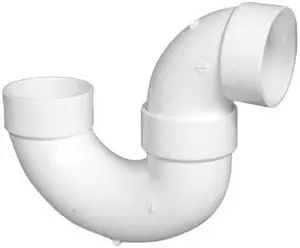 212 MAIN Adjustable PVC DWV P-Trap with Solvent Weld Joint, 3 in., Sanitary Code Compliant, Charlotte Pipe & Foundry PVC00706X1000 Model