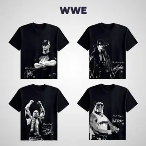 4-Pack UFC WWE BOXING Legends 100% Cotton Men's Fit Crewneck Casual Tee, WWE UFC BOXING Tshirt Fan, Gift for Him Gift For Her Essential Tees for Everyday Wear XMV