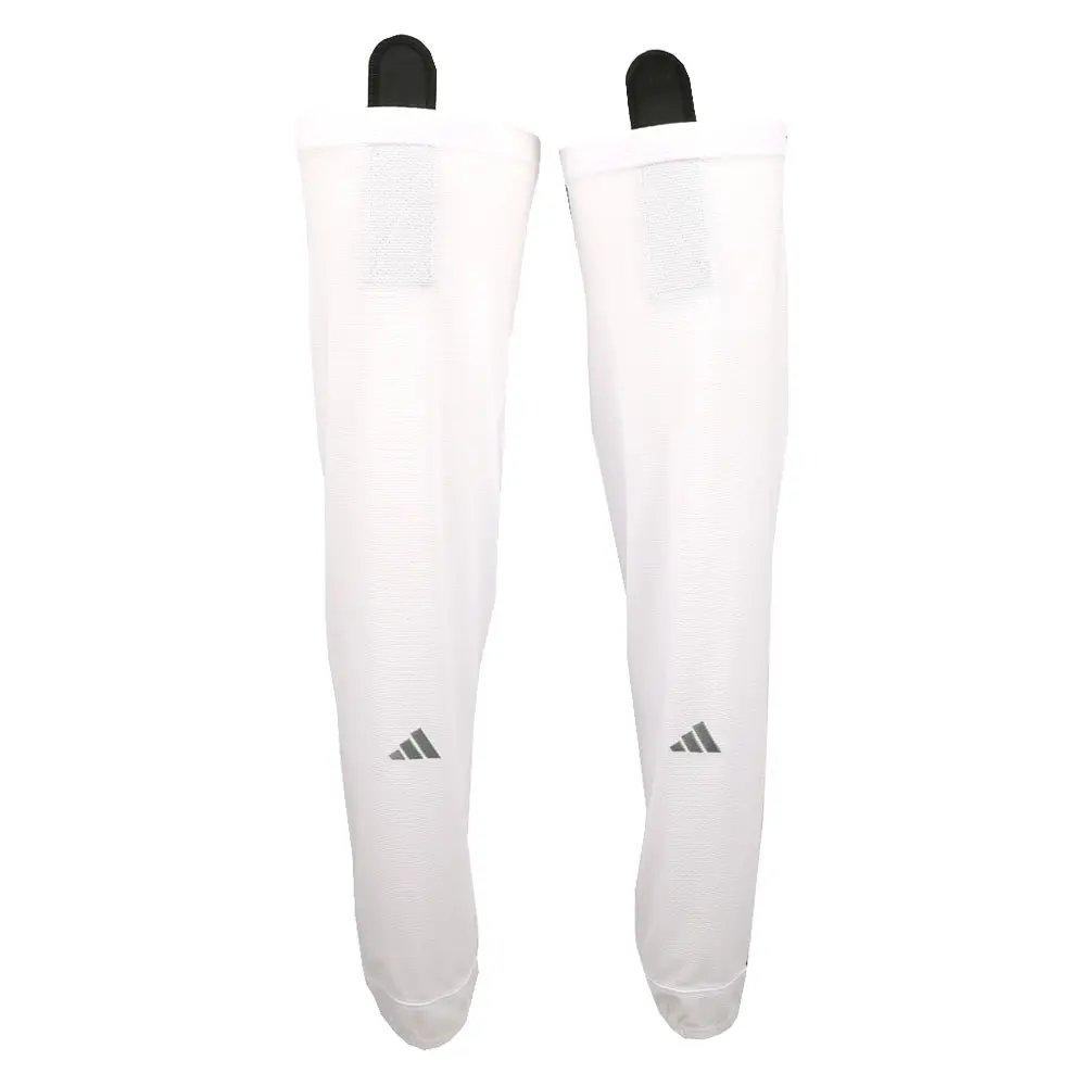 adidas Mens Adi Knee High Hockey Socks Casual - White adidas Mens Adi Knee High Hockey Socks Casual - White