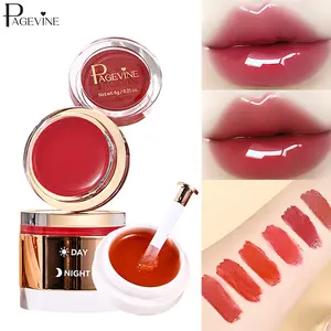 Lip Balm & Lipstick for Day and Night Hydration, Lightweight Mousse Texture, Deep Moisture Care, Repair Chapped Lips, Glossy Lip Color