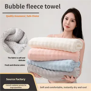 3pc Adult Microfiber Bath Towel - Super Absorbent, Soft Waffle Weave | Fast-Drying & Versatile for Daily Use, Spa, Gym, Travel & Beauty Salon