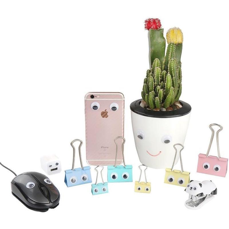 20mm 500 count Round Wiggle Googly Eyes with Self-Adhesive