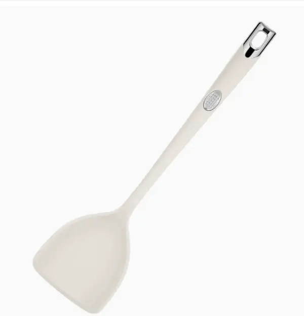 Food‑Grade Silicone Cooking Spatula, Heat‑Resistant Non‑Stick Wok Spatula, Long Handle Kitchen Utensil For Frying Stir‑Frying Cooking