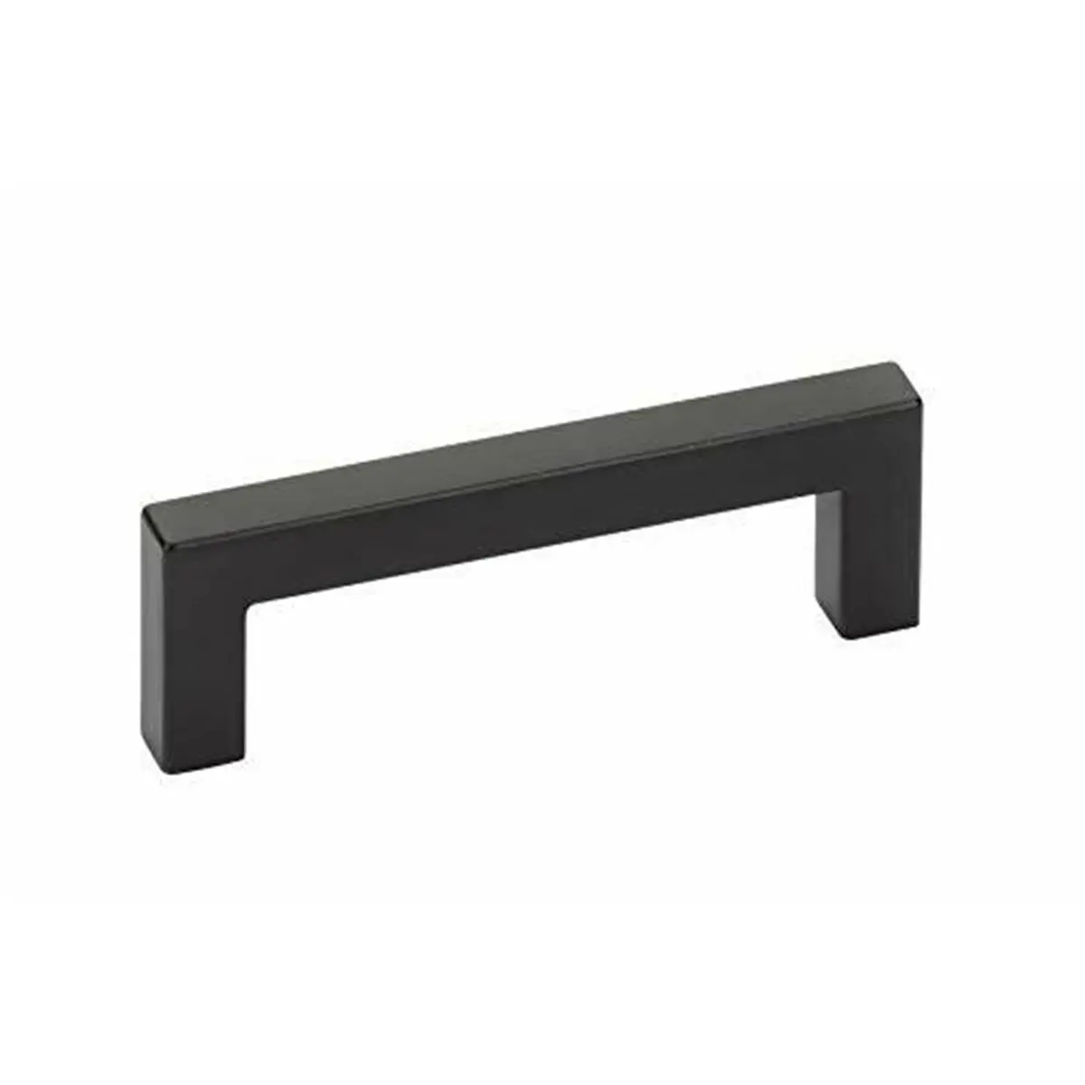 Emtek 86709US19 Warwick Cabinet Pull - 10 in. Center to Center, Flat Matte Black Metal Brass Door Handle, Center To Center Warwick