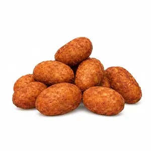 Spicy Crunch Peanuts Cajun Coated Roasted Snack Bold Flavor Protein Bite