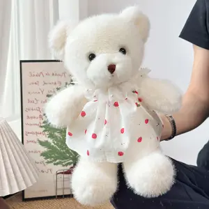 Adorable White Bear Plush