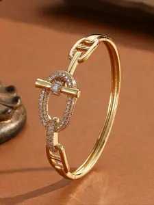 High-end Horseshoe Buckle Bracelet Bracelet Elegant Bangle Jewelry Valentine's Day Mother's Day Halloween Day Family Gift Exquisite Trendy Bracelet