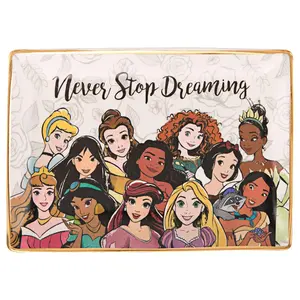 Disney Princess "Never Stop Dreaming" Trinket T ray