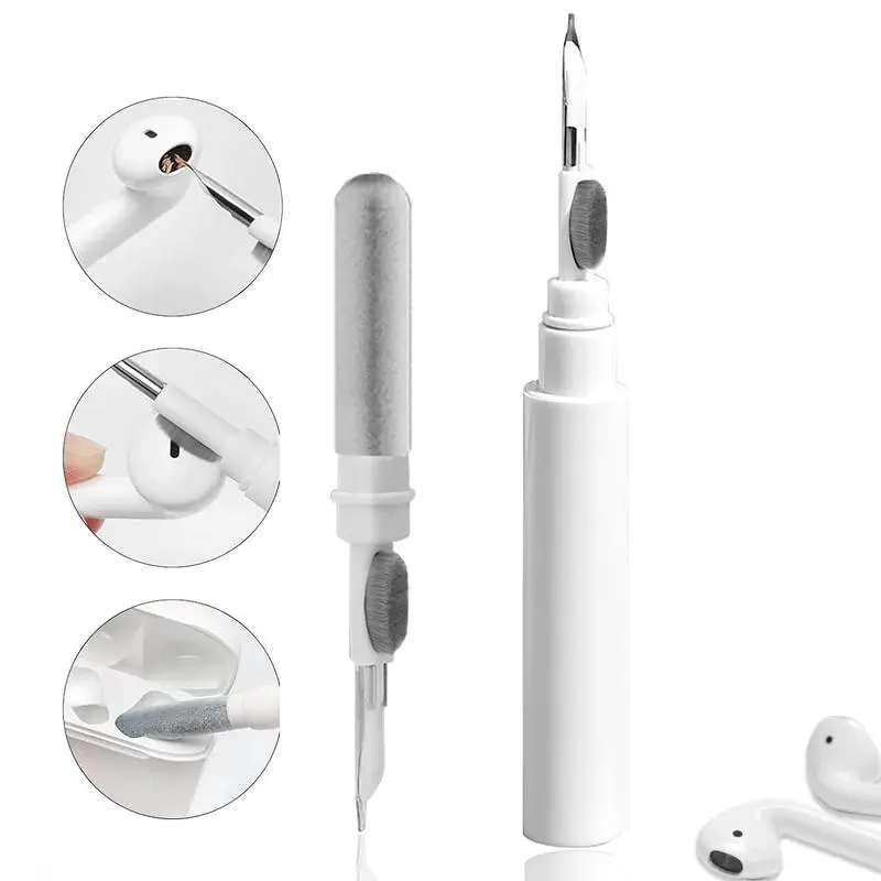 AirPods Cleaning Kits, Multi-Functional Cleaning Tool with Brush for AirPods Pro 1/2/3, Wireless Earphones & Accessories Maintenance, Camera Cleaner