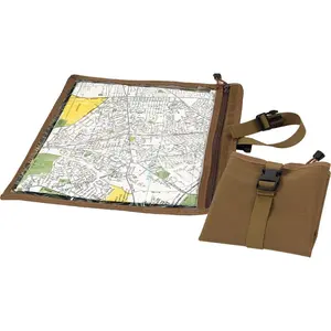 Coyote Brown Military GI Style Waterproof Map Document Case