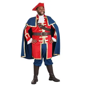 Plus Size Deluxe Rum Buccaneer Costume for Men