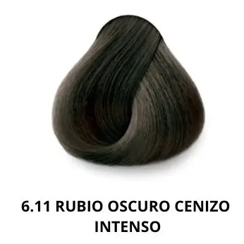 6.11 RUBIO OSCURO CENIZO INTENSO