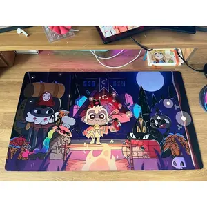 Cult of The Lamb Custom playmat with original artwork Oversized Mousepad