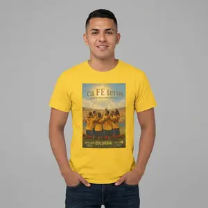 Colombia caFEteros Men's T-Shirt Verano 2026