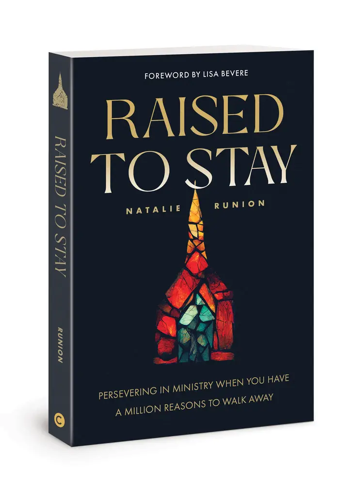 USED Book - Raised to Stay: Persevering in Ministry When You Have a Million Reasons to Walk Away Hope After Church Hurt Spiritual Healing by Runion, Natalie (Paperback) - english