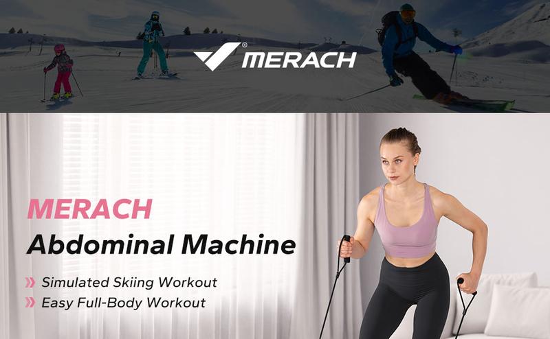 Merach Balancing Machine, Leg Exercise Low Impact Plyometric Training Fun Cardio Trainer Full Body Aerobic Exercise Equipment