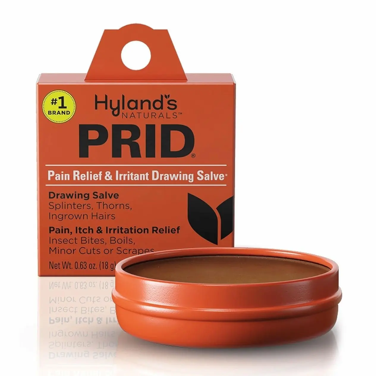 PRID Drawing Salve, Topical Skin Irritation Relief, For Splinters, Thorns, Ingrown Hairs, Itch Relief for Bug Bites, Boils, Minor Cuts and Scrapes, 18 Grams