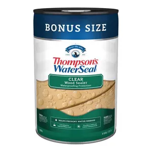 Thompson 1094192 6 gal Clear Wood Sealer Clear Oil-based Wood Sealant