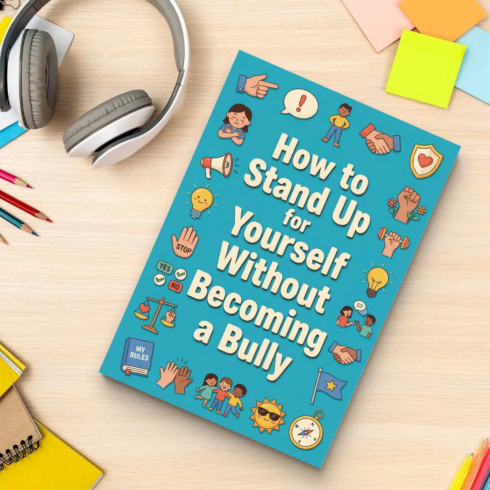 Anti-Bullying Book for Teens | Conflict Resolution, Assertiveness Skills, Emotional Control, Mental Health, Relationships, and Standing Up for Yourself Safely