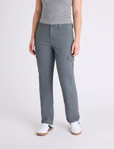 HIGH RISE CARGO STRAIGHT PANT