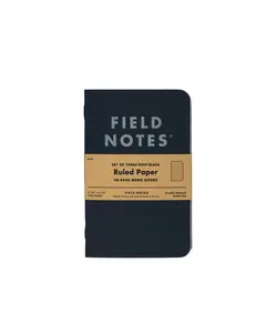 Field Notes Pitch Black Memo Book