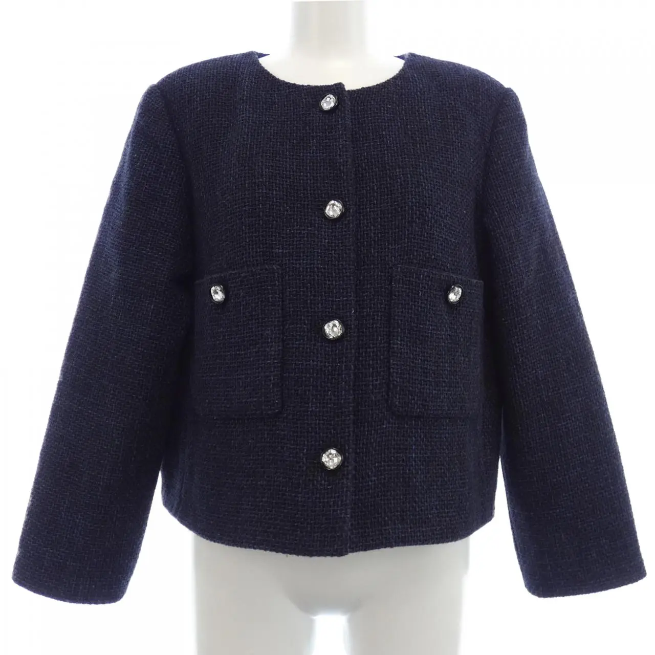 Pre-owned CHANEL Others Small Leather Goods Collarless Jacket