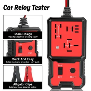 Automotive Relay Tester Tool for Winter, 12V/24V Car Relay Tester, Automotive Relay Tester Tool 2026, Code Readers and Scan Tools, Diagnostic, Test and Measurement Tools