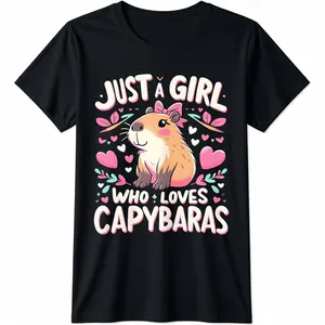 Just a Girl who loves Capybaras T-Shirt