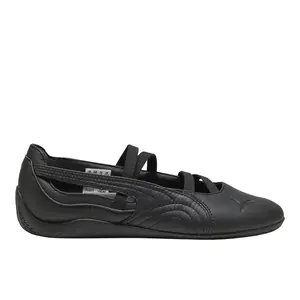 PUMA Womens Speedcat Ballet Sneakers Shoes Casual - Black