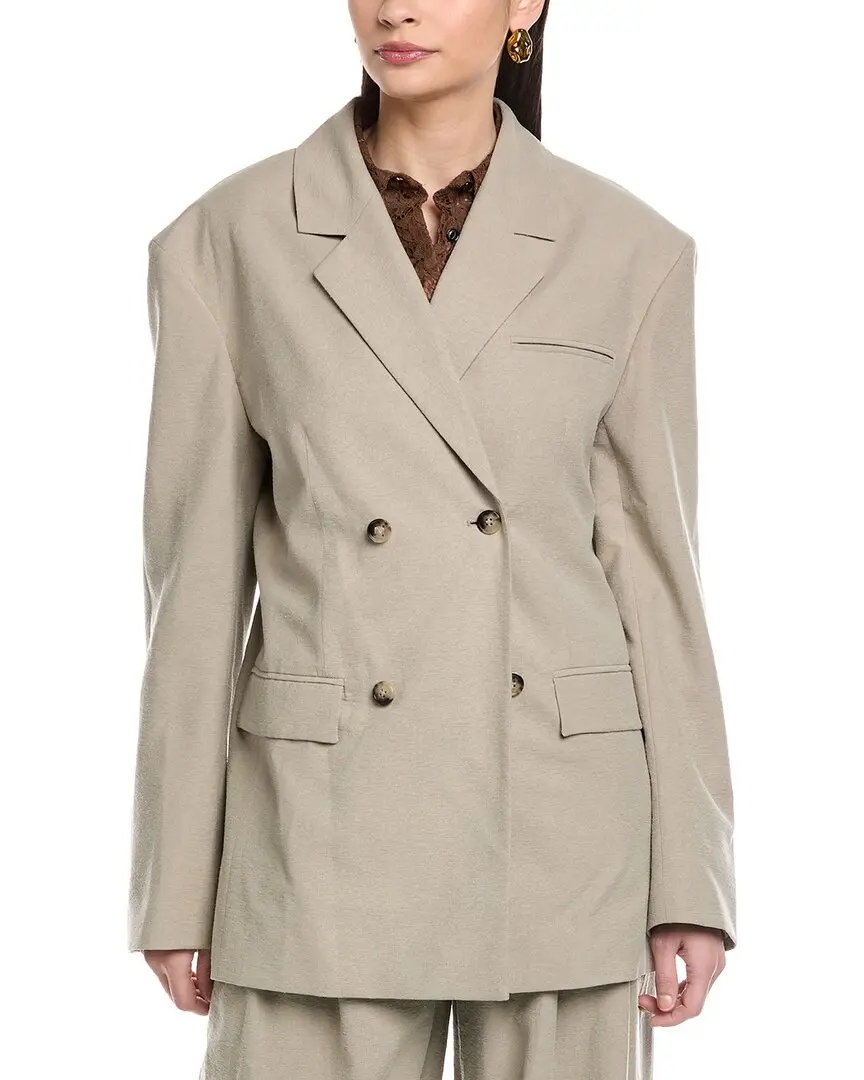NANUSHKA Diante Silk-Blend Blazer