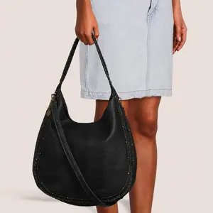 Classic Vegan Leather - Memphis Adjustable Hobo Tote Bag