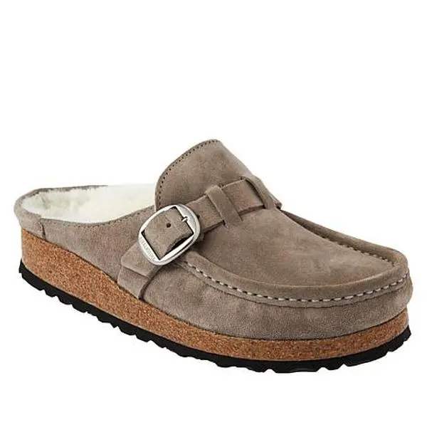 Birkenstock Buckley Leather Shearling Clog Birkenstock Buckley Leather Shearling Clog
