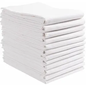 Flour Sack Towels 100% Cotton Kitchen Dish Towel 28x28 Pack Of 12.