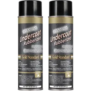 Rubberized Undercoat - Heavy Duty Undercoating for  | Rubberized Undercoating  for , , and  |  Rust Prevention | Sound Deadening | 16 oz (2 Count)