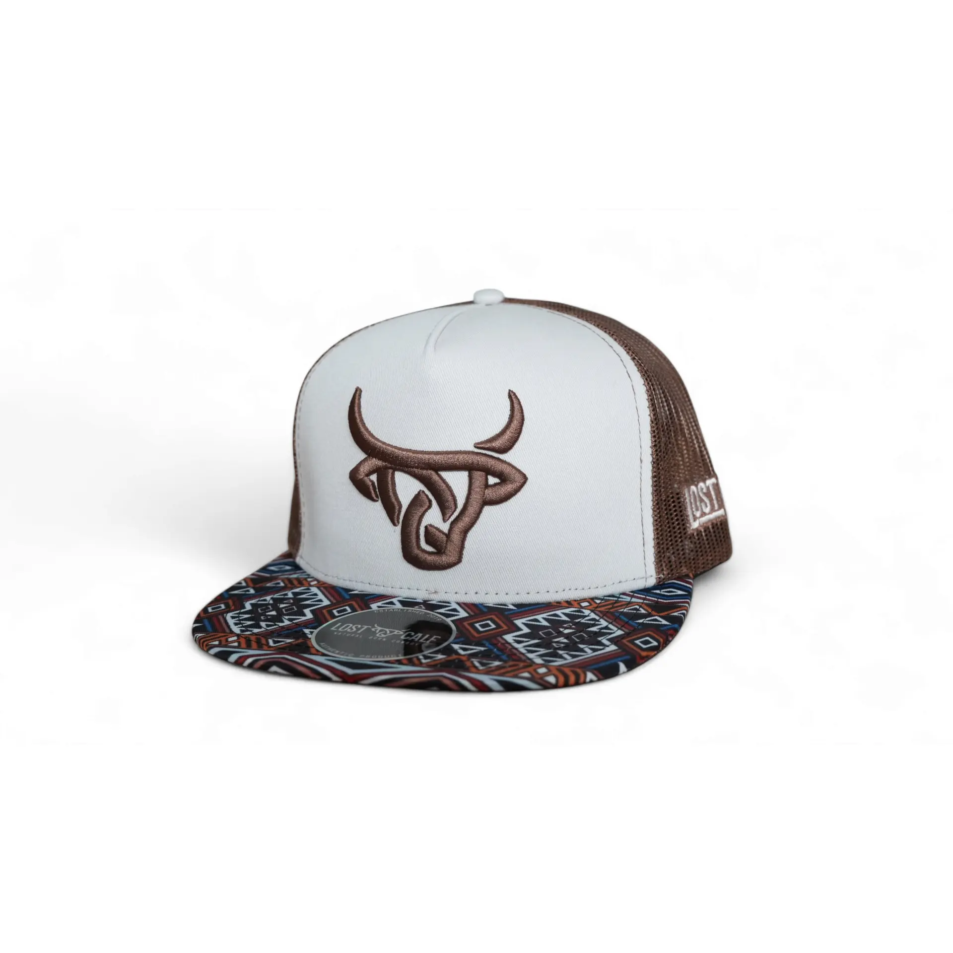 Lost Calf Dakota Flat Bill Trucker Hat
