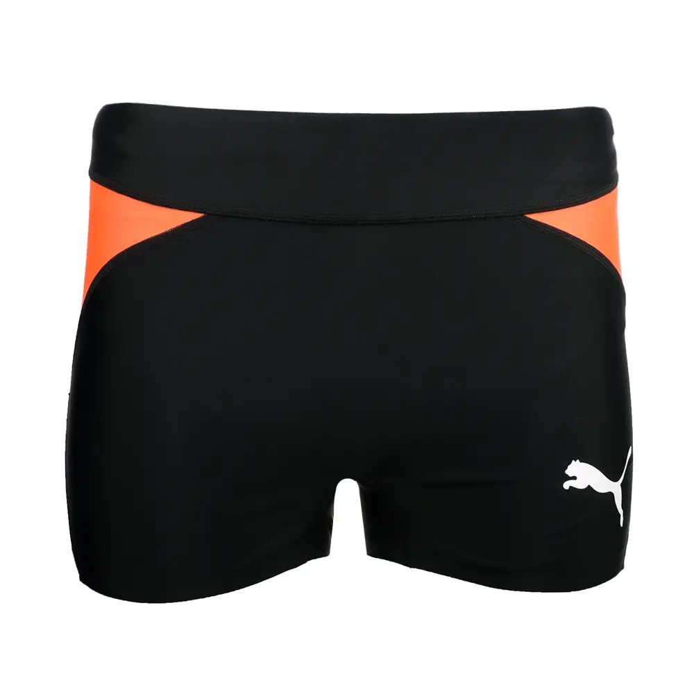 PUMA Womens Boston Marathon Shorts Running Casual Bottoms  - Black
