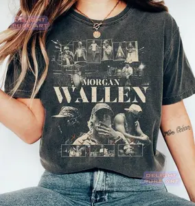 Still The Problem Shirt Wallen Tour 2026 Tee Morgan Fan Merch Vintage Black White Graphic