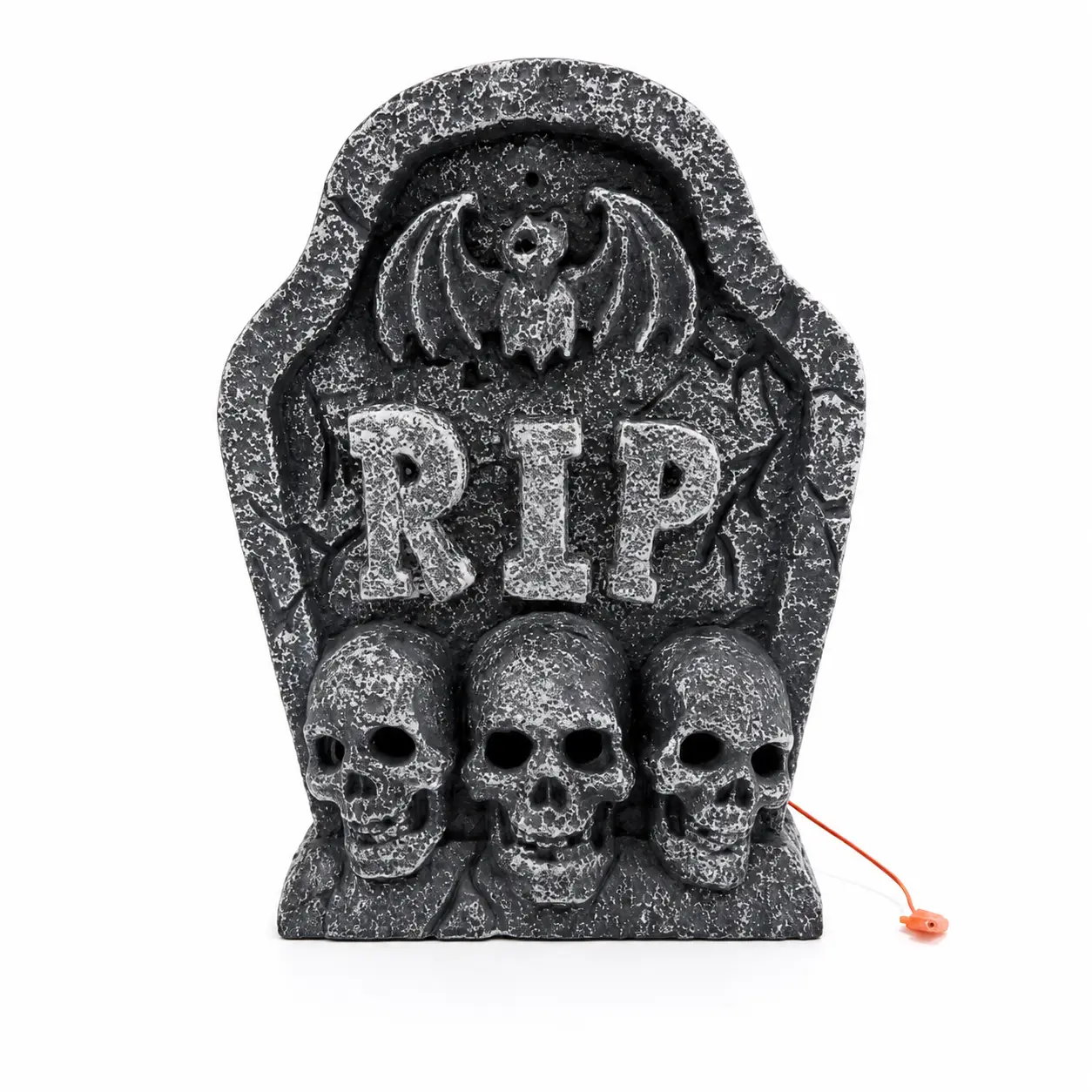 RIP Purple Tombstone Halloween Graveyard Decoration – Ground Stake Yard Prop