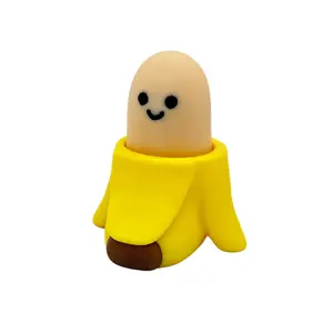 EnderToys Clicker Fidgets - Fidget Clicker 3D Printed Desk Decor Multi-Color Mechanical Keyboard Switch Figurine Banana Heart Carrot Toy Colorful Gifts Glass Hat