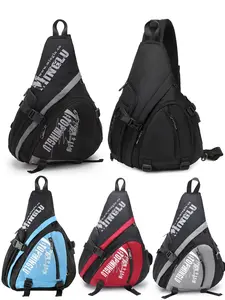 Men's Casual Triangle Bag, Large Capacity Chest Pack, Travel Shoulder Bag, Suitable for School, Students, Business, All Seasons Use