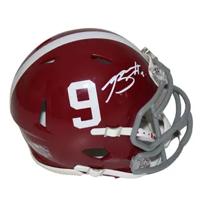 Bryce Young Autographed Alabama Crimson Tide Riddell Speed Mini Helmet - Beckett