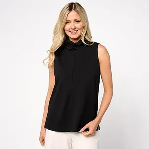 MarlaWynne WynneLayers Sleeveless Turtleneck