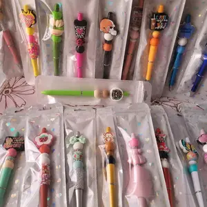 Smile Bags (Beaded Pens) - 10 Bags Included + Special Gift. Mixed styles and designs.