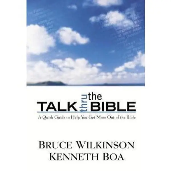 Used Hardcover Book - Talk Thru the Bible by Bruce Wilkinson (English Scripture Reference Volume with Charts and Outlines)