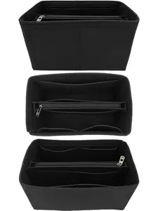 Minimalist Solid Color Felt Bag Insert, Lightweight & Versatile Liner for Handbags, Shoulder Bags, Portable Travel Storage Bag, Travel Organizer Bag