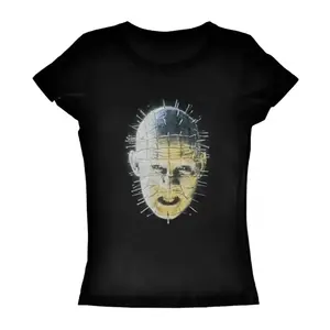 Gothic Y2k Style Baby Tee, Aesthetic Print Baby Tees, Streetwear, Graphic Emo Girls, Vintage Slim 2000s, Women Goth Graphic Tee, D Princess Look Baby Tee