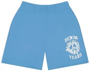 Denim Tears Denim University Mesh Shorts Light Blue